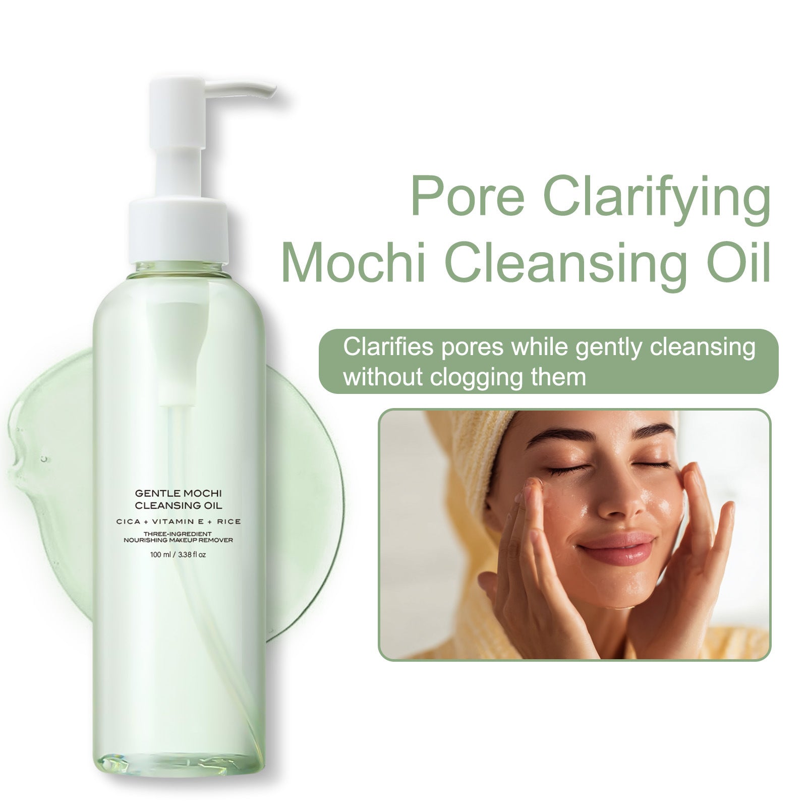 Mochi Cleansing Oil Is Gentle And Non Irritating